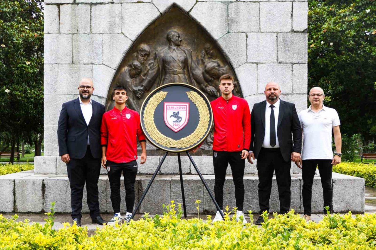 Samsunspor’un 58. kuruluş yıl dönümü sebebiyle tören düzenlendi