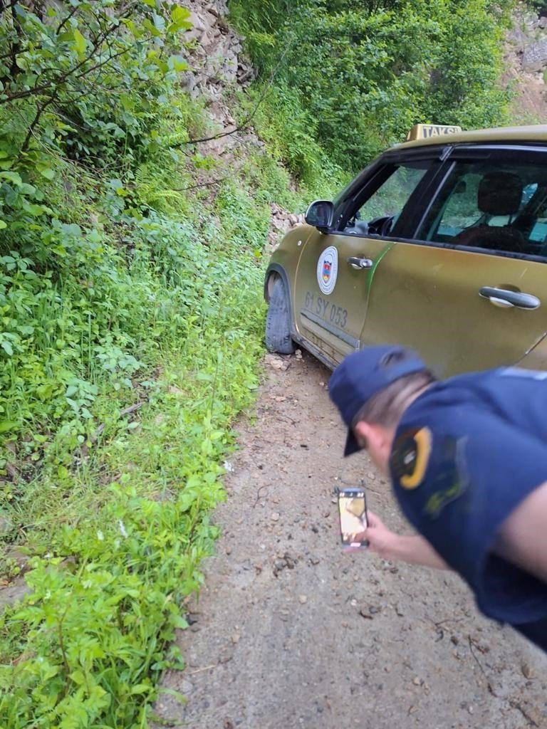 Trabzon’un Sürmene ilçesinde taksici cinayeti