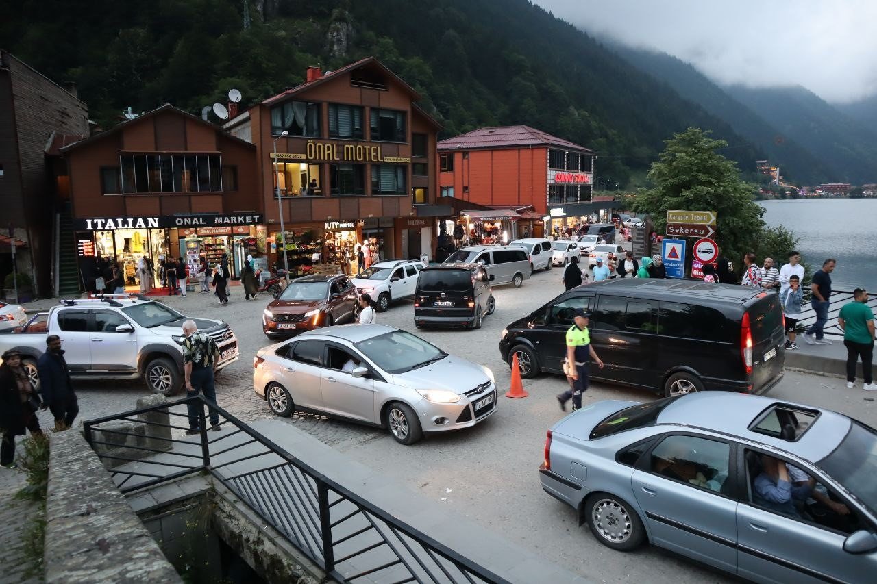 Uzungöl’de Kurban Bayramı tatili yoğunluğu