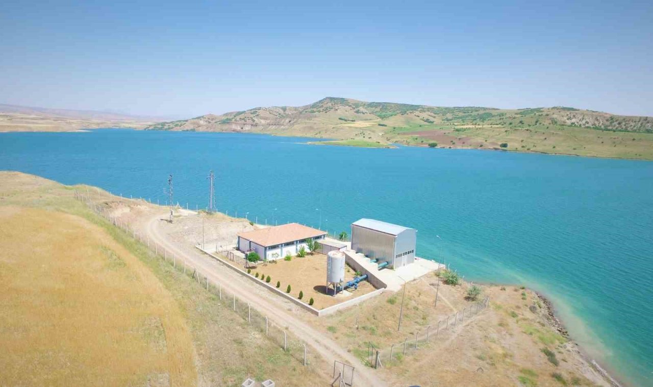 Tunceli Akpazar pompaj sulaması enerji tesisi yapımı tamamlandı