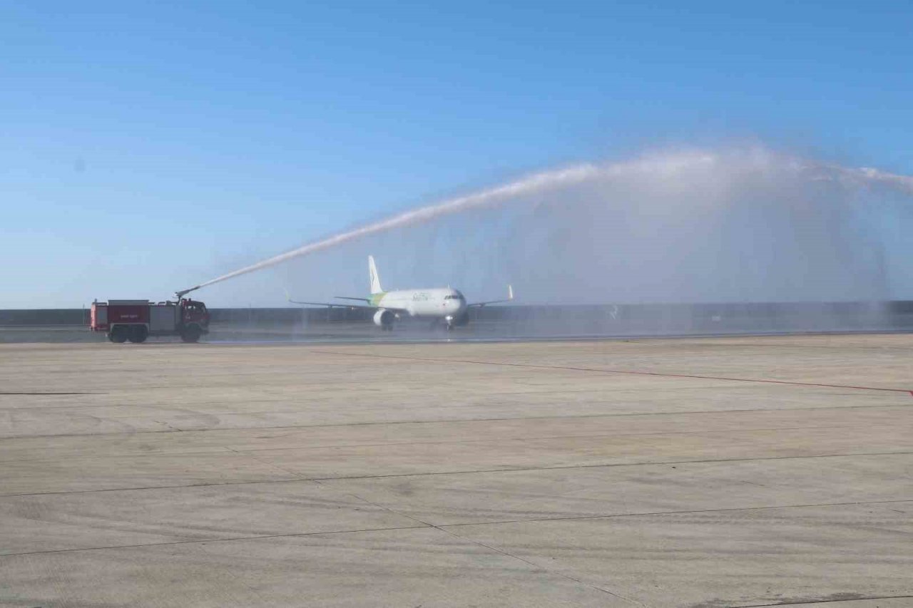 Rize-Artvin Havalimanına uluslararası ilk uçuş gerçekleştirildi
