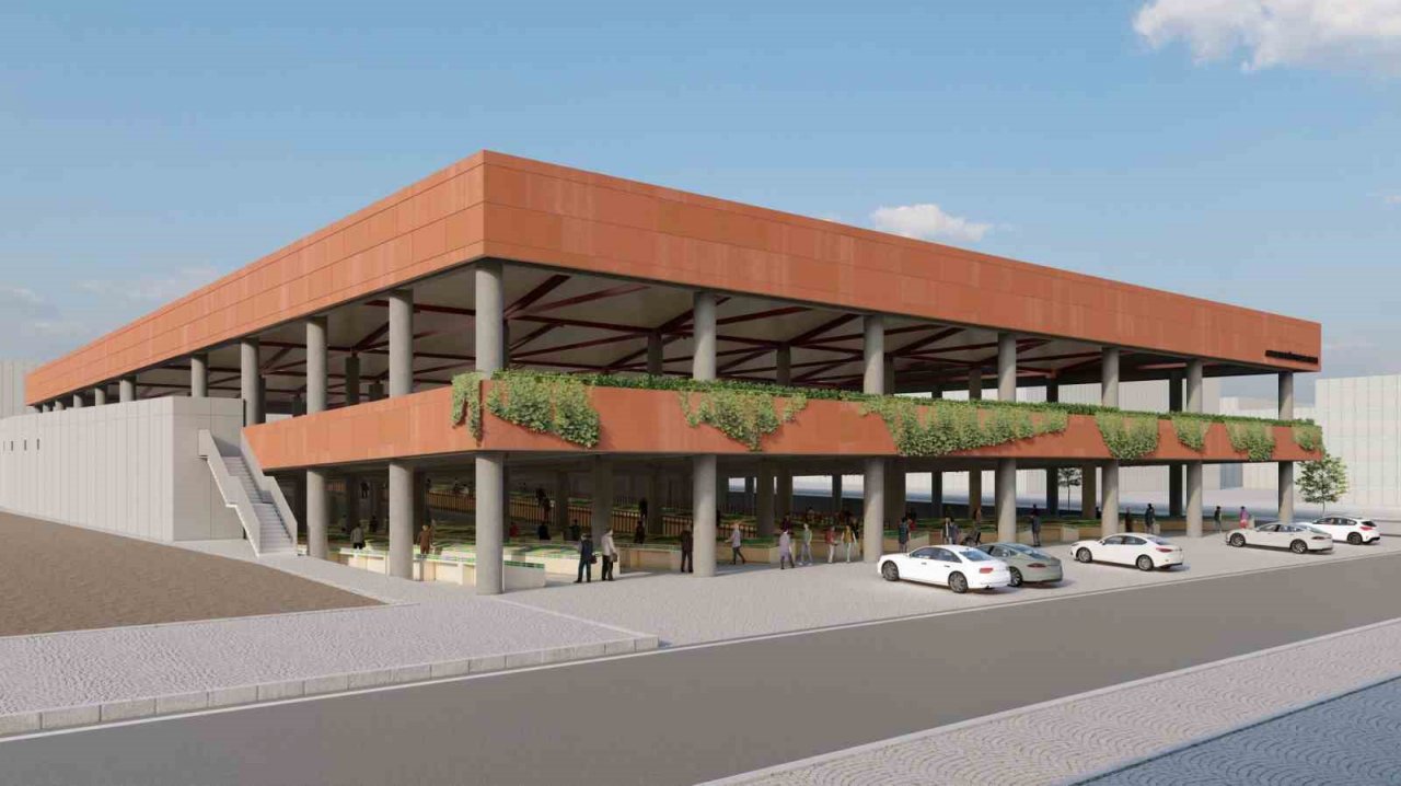 Arabayatağı’na modern pazar alanı