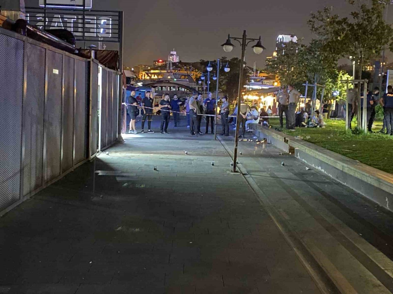 Beşiktaş İskelesi’nde silahlı saldırı: 1 yaralı