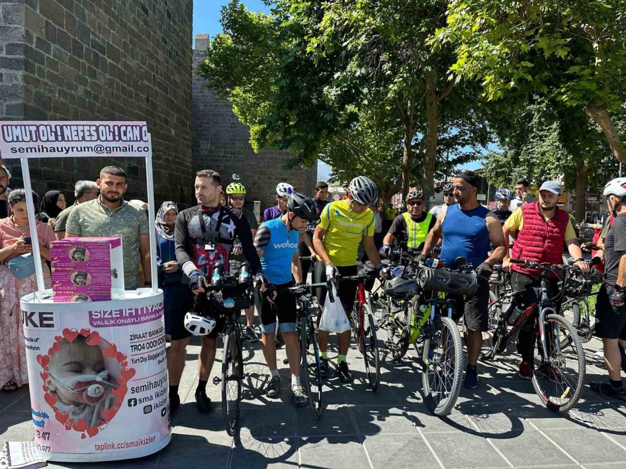 SMA’lı Aybüke için Kayseri’den İstanbul’a Pedal Çevirecek