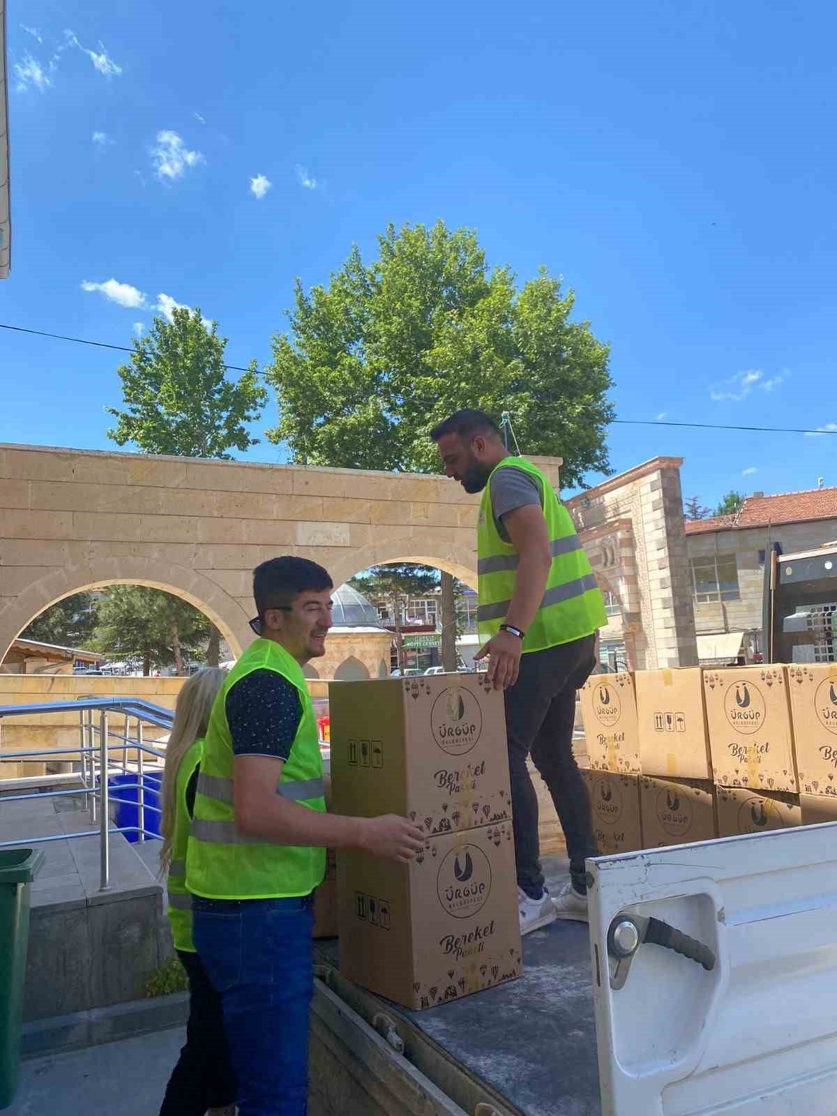 500 aileye kurban eti ulaştırıldı