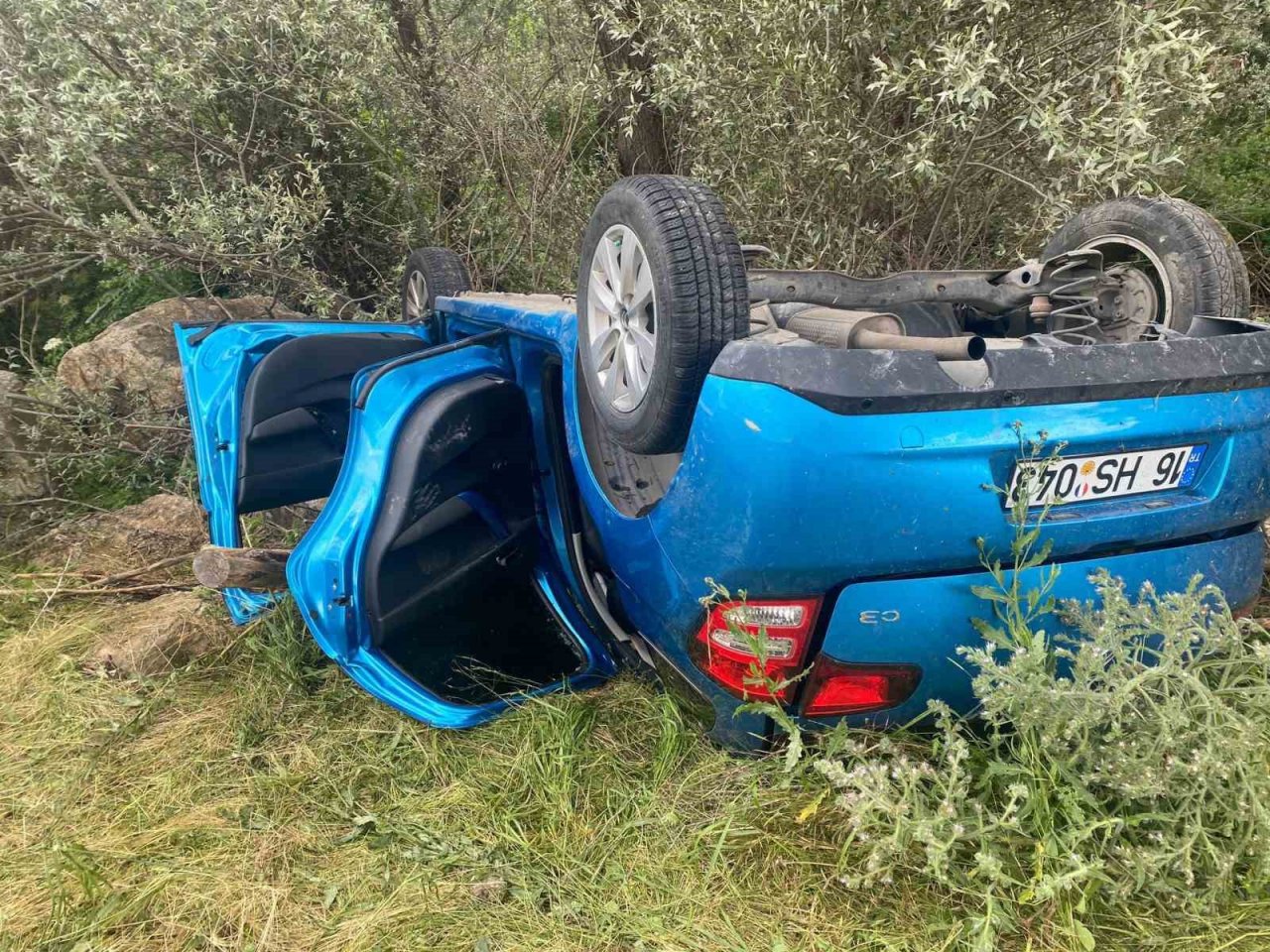 Yozgat’ta trafik kazası: Karı-koca ölüme beraber gitti