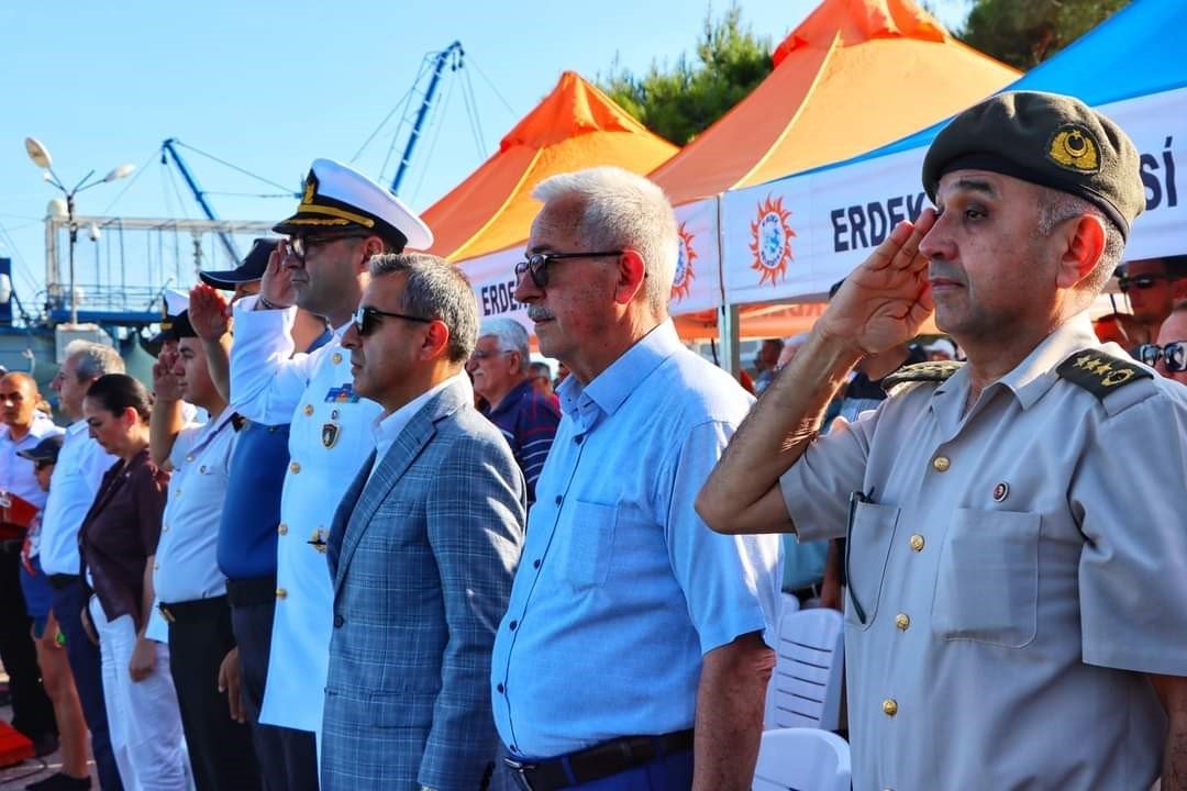 1 Temmuz Denizcilik ve Kabotaj Bayramı Erdek’te kutlandı