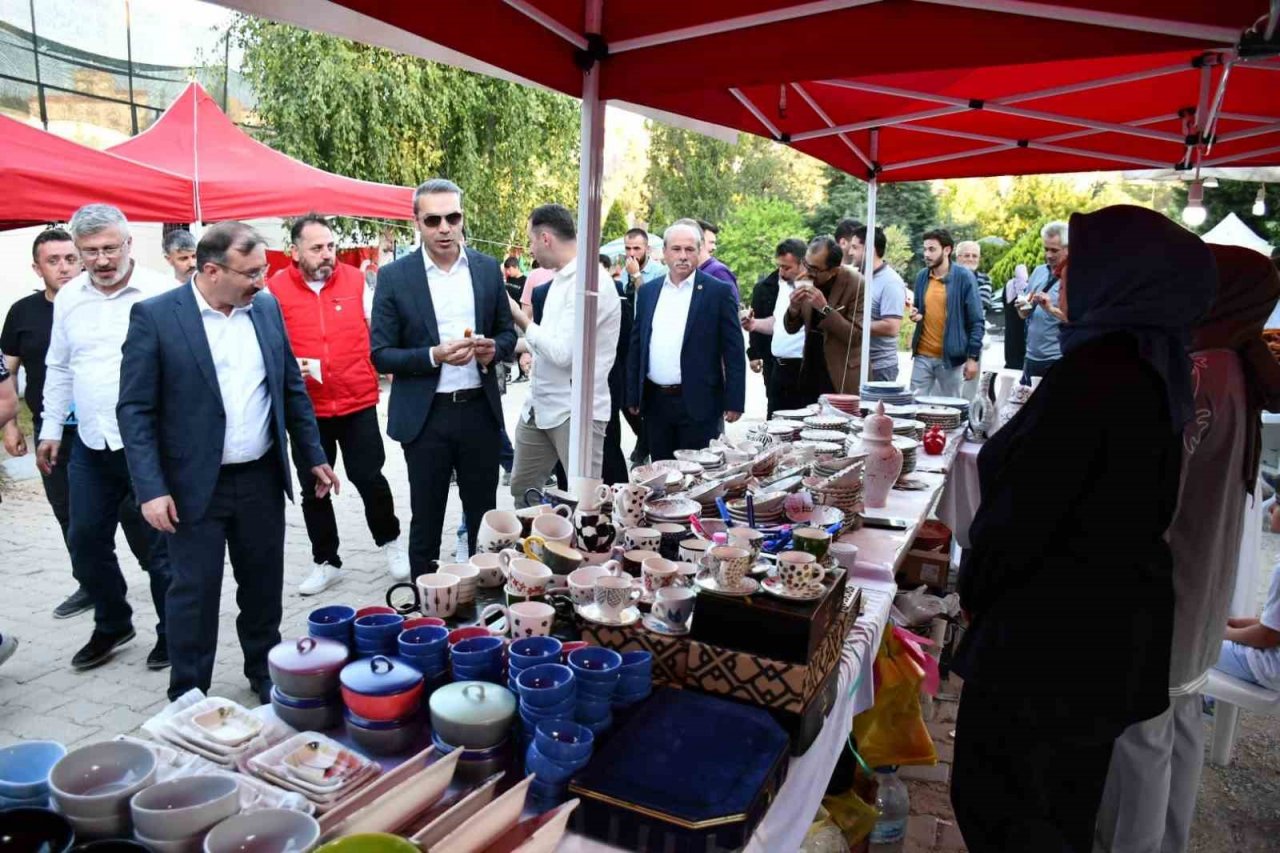 Gazi Emet Yöresel Ürünler ve El Sanatları Festivali başladı