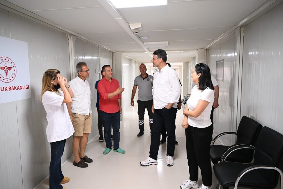 Başkan Kocaman Hatay’da