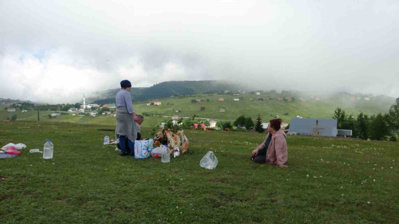 Kurban Bayramı tatilinde Haçka Yaylası’na ziyaretçi akını