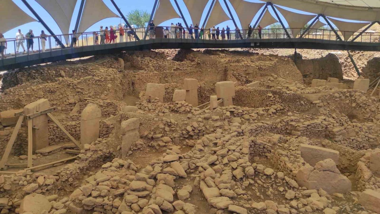Bayramda Göbeklitepe’ye ziyaretçi akını