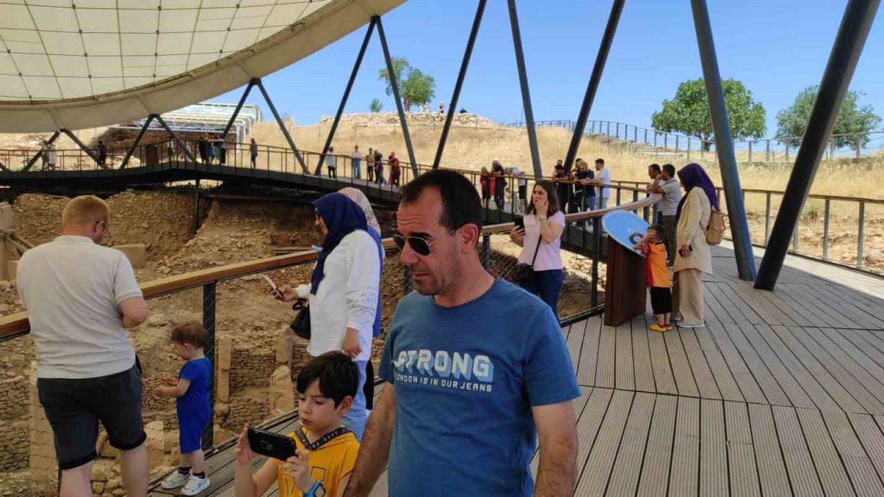 Bayramda Göbeklitepe’ye ziyaretçi akını