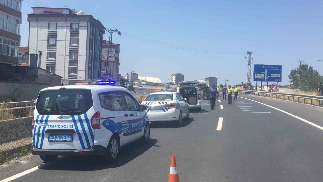 Bayram tatili dönüşü az daha faciayla sonuçlanacaktı