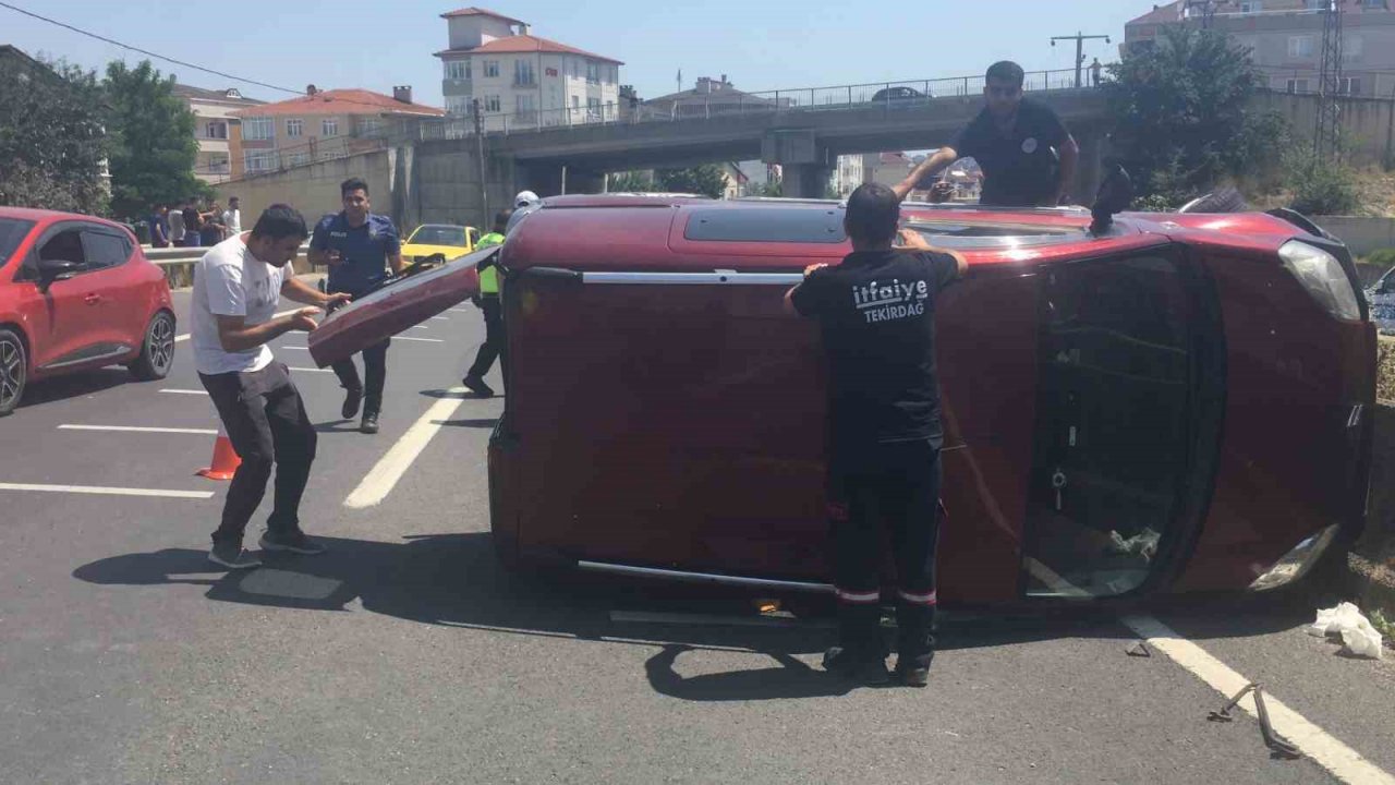 Bayram tatili dönüşü az daha faciayla sonuçlanacaktı