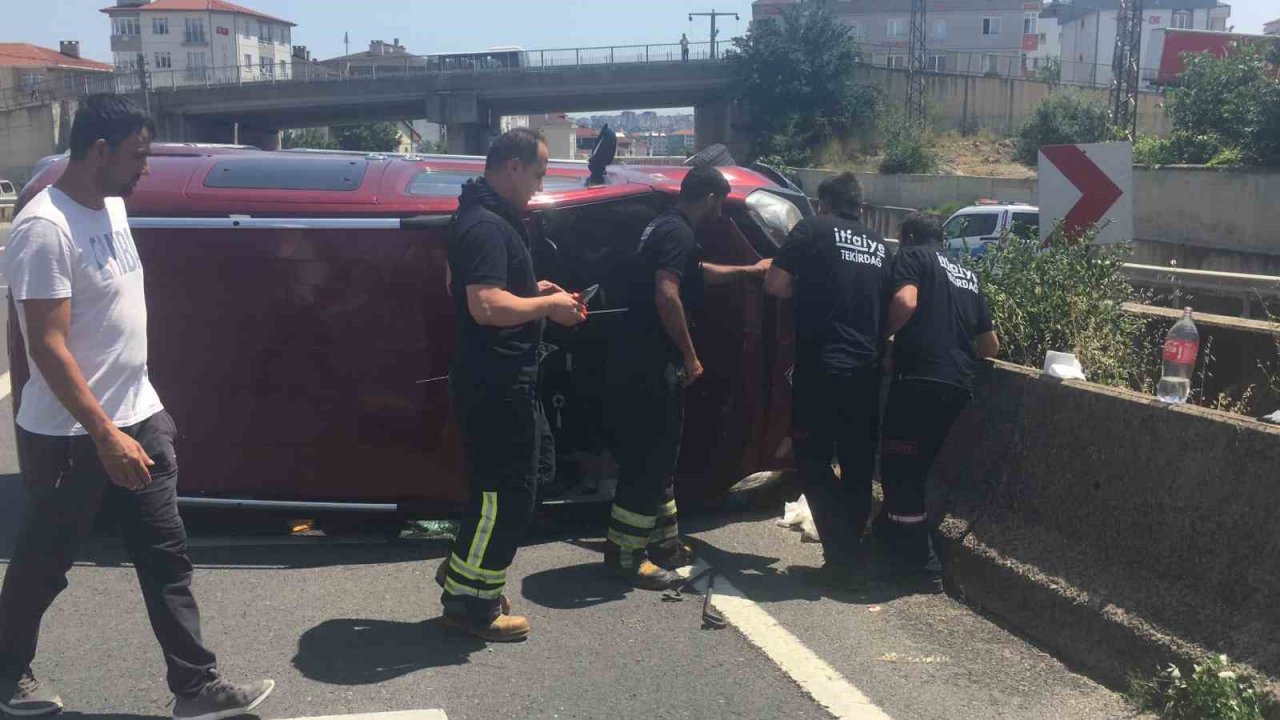 Bayram tatili dönüşü az daha faciayla sonuçlanacaktı