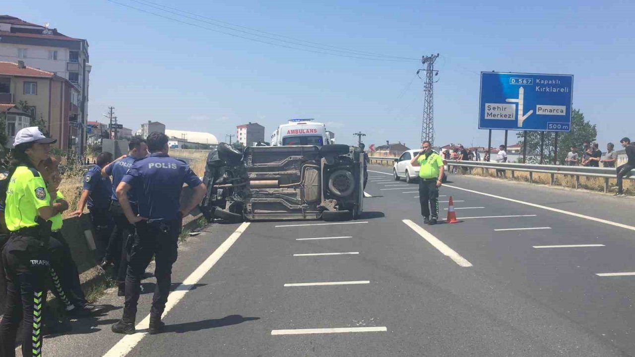 Bayram tatili dönüşü az daha faciayla sonuçlanacaktı