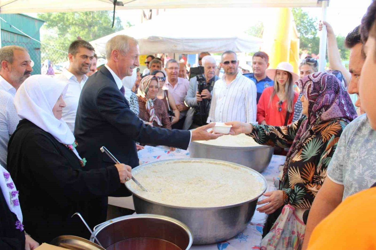 Tekirdağ’da geleneksel keşkek şenliği başladı