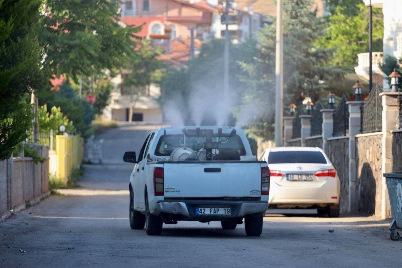 Aksaray Belediyesi haşere ile mücadeleyi sürdürüyor