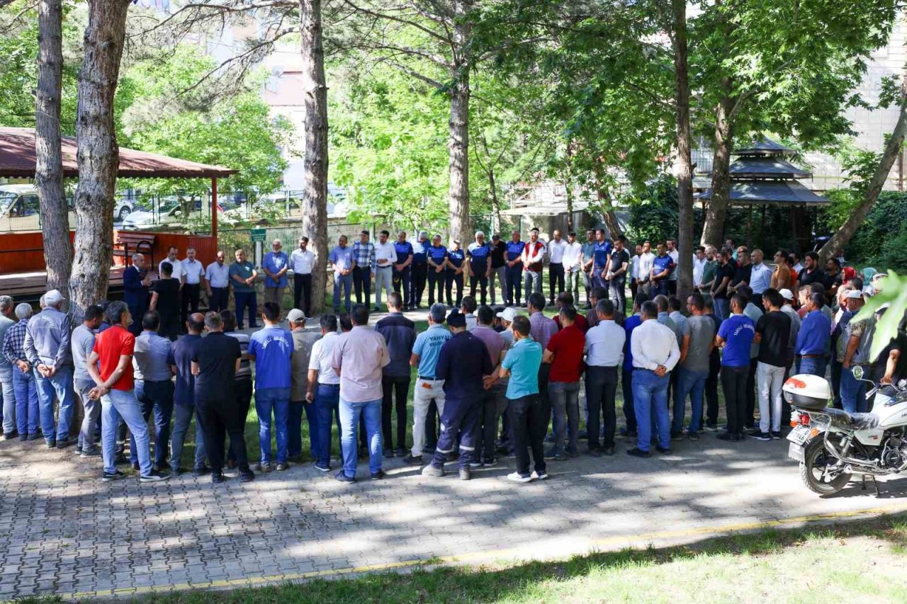 Yahyalı Belediyesi’nde bayramlaşma programı yapıldı