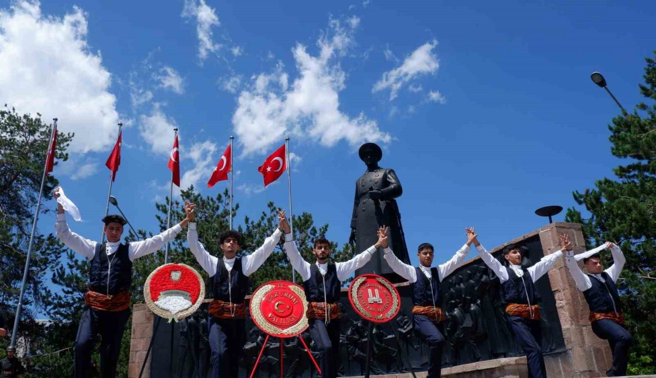 Erzurum’da 104 yıllık coşku