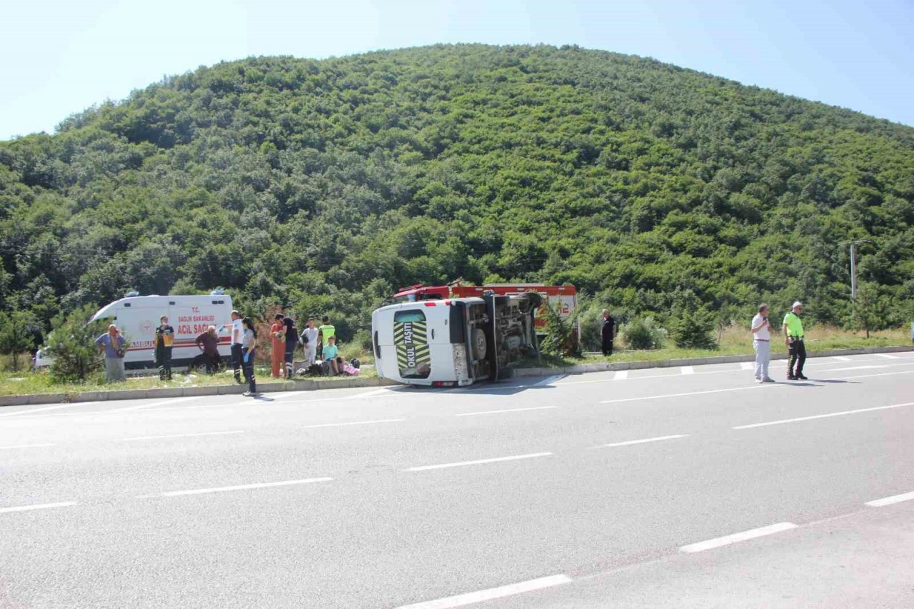 Samsun’daki minibüs kazasında yaralı sayısı 9 oldu
