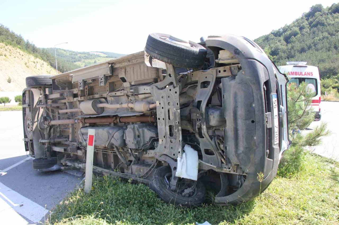 Samsun’daki minibüs kazasında yaralı sayısı 9 oldu
