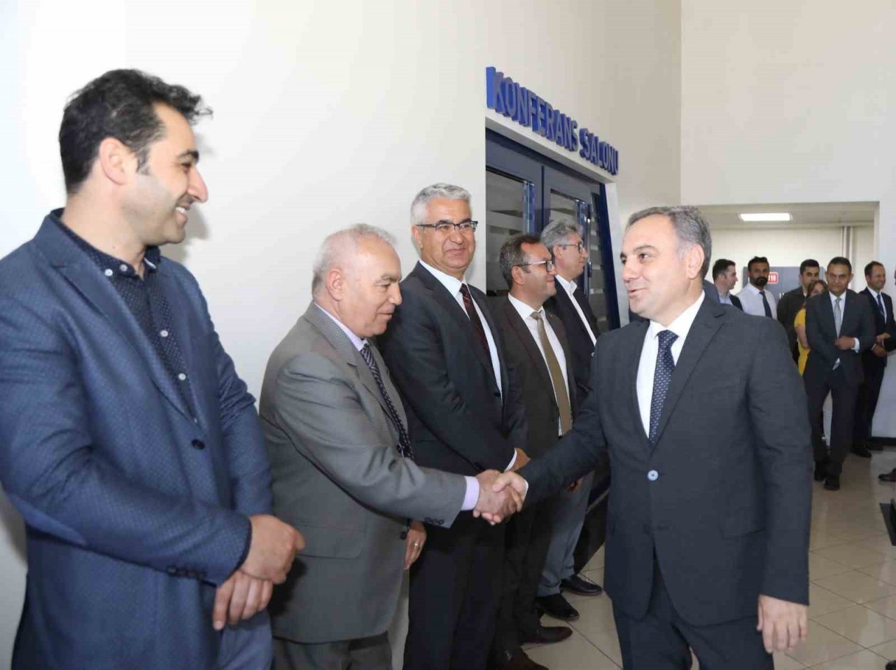 ERÜ’de bayramlaşma töreni düzenlendi