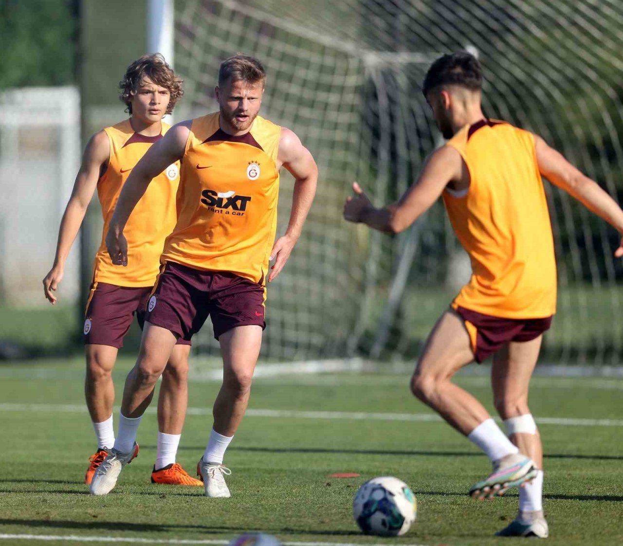 Galatasaray, yeni sezon hazırlıklarını sürdürdü