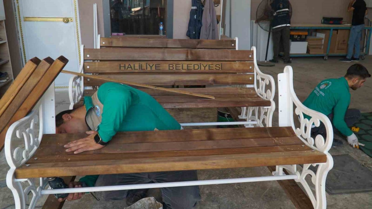 Haliliye Belediyesinde üretim devam ediyor