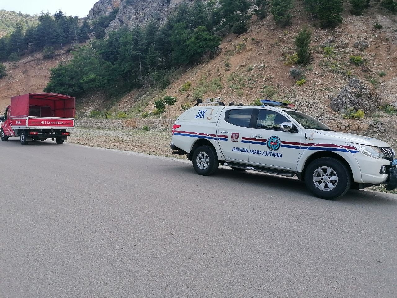 Isparta’da doğa yürüyüşünde kaybolan şahsı arama çalışmaları devam ediyor