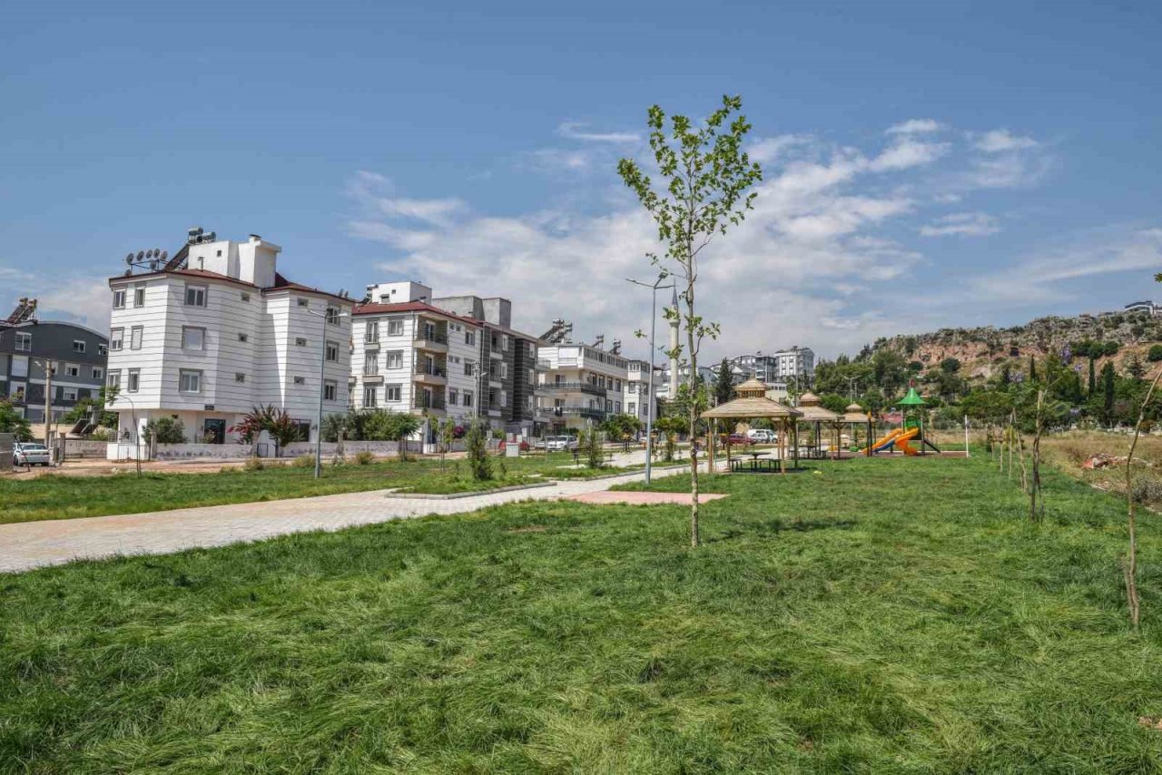 Kütükçü’ye 15 bin metrekare yeşil alan