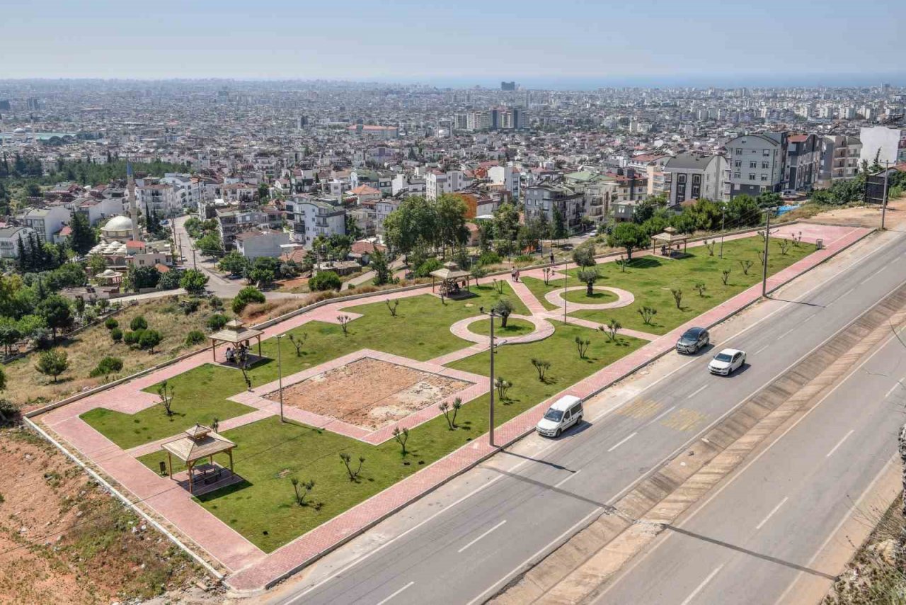 Kütükçü’ye 15 bin metrekare yeşil alan