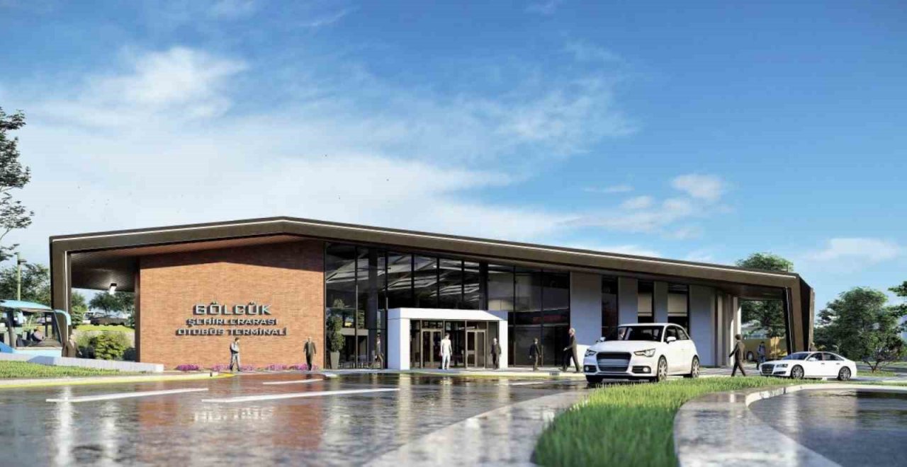 Gölcük terminal binasında çalışmalar sürüyor