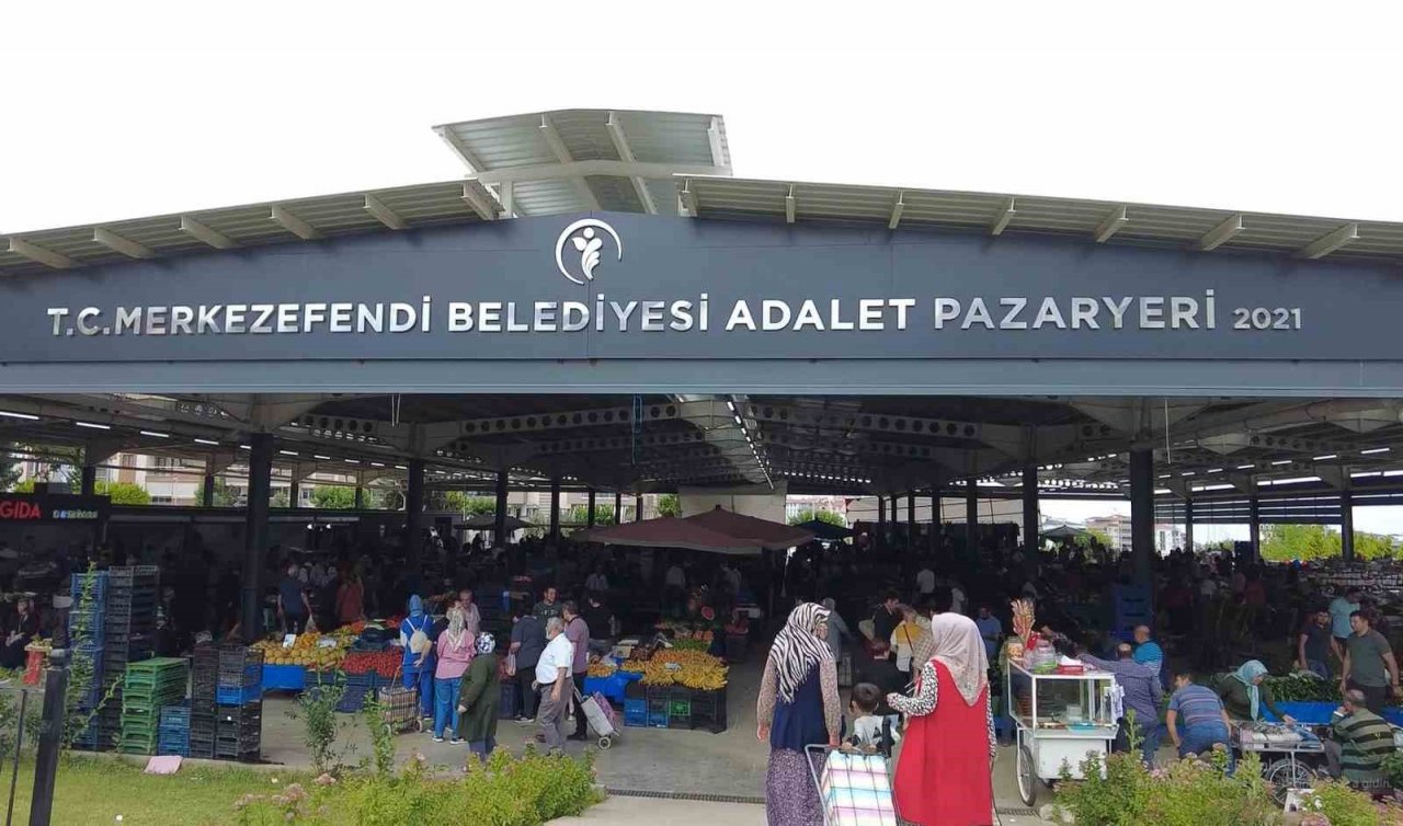 Merkezefendi’nin modern pazar yelerinde en iyi şekilde hizmet veriliyor