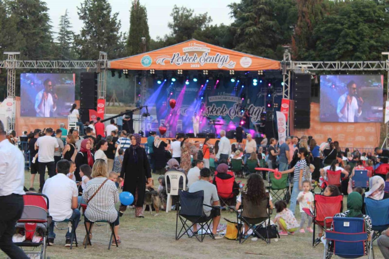 Tekirdağ’da "Geleneksel Karacakılavuz Keşkek Şenliği" sona erdi