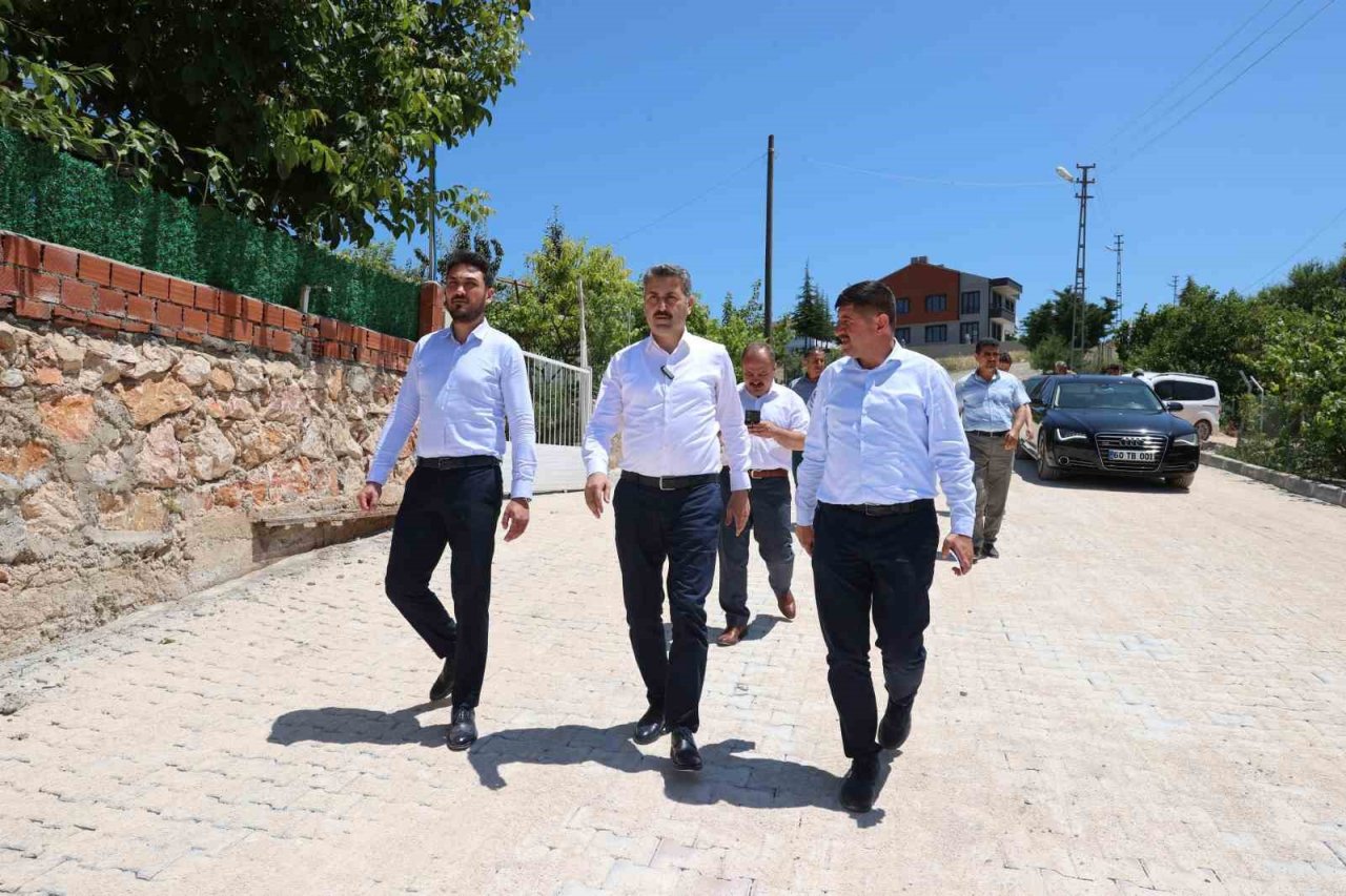 Tokat belediyesi çalışmalara hız kesmeden devam ediyor