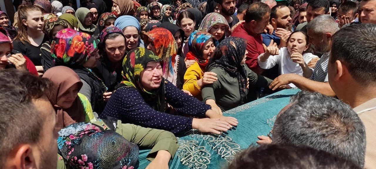 Zonguldak’ta denizde boğulan tır şoförü toprağa verildi