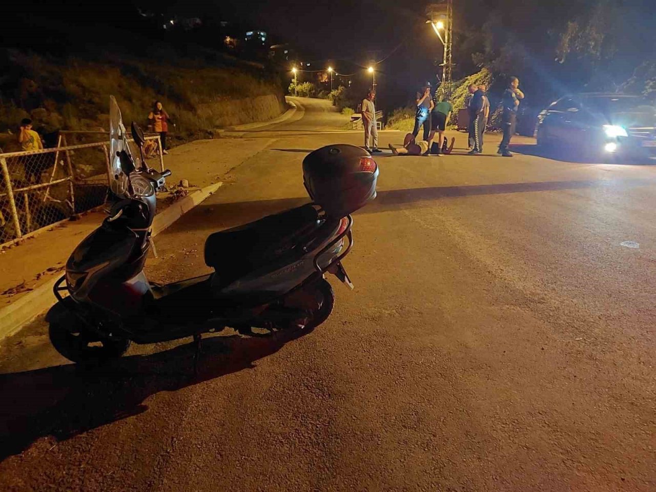 Ereğli’de motosiklet kazası: 1 yaralı