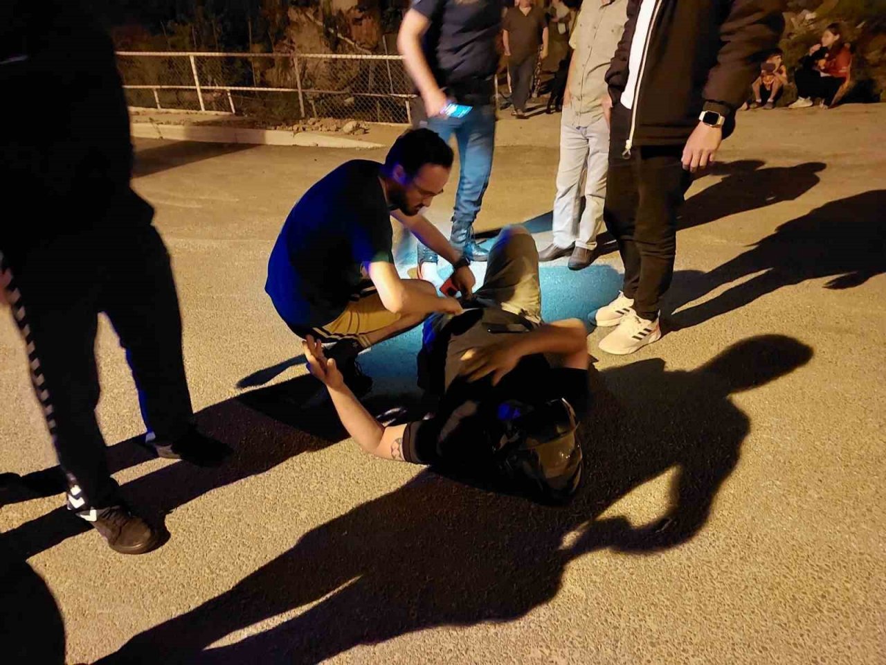 Ereğli’de motosiklet kazası: 1 yaralı