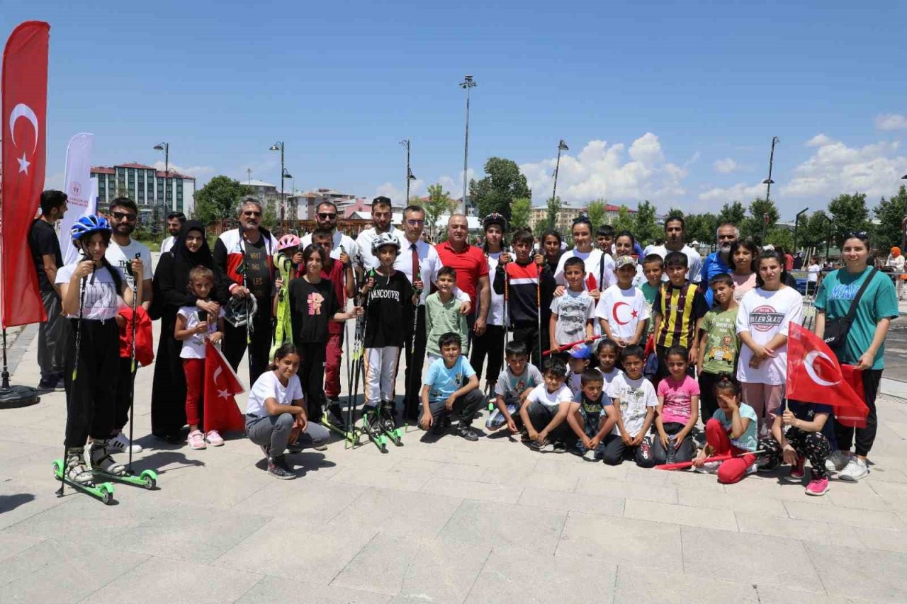 Ağrı’da spor okulları ve engelsiz spor okulları görkemli törenle açıldı