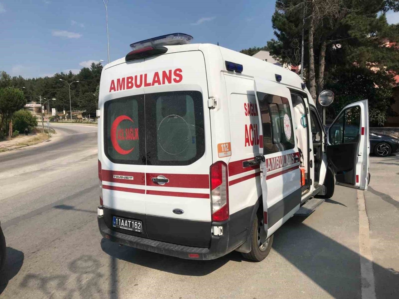 Bilecik’te motosikletin devrilmesi sonucu sürücü yaralandı