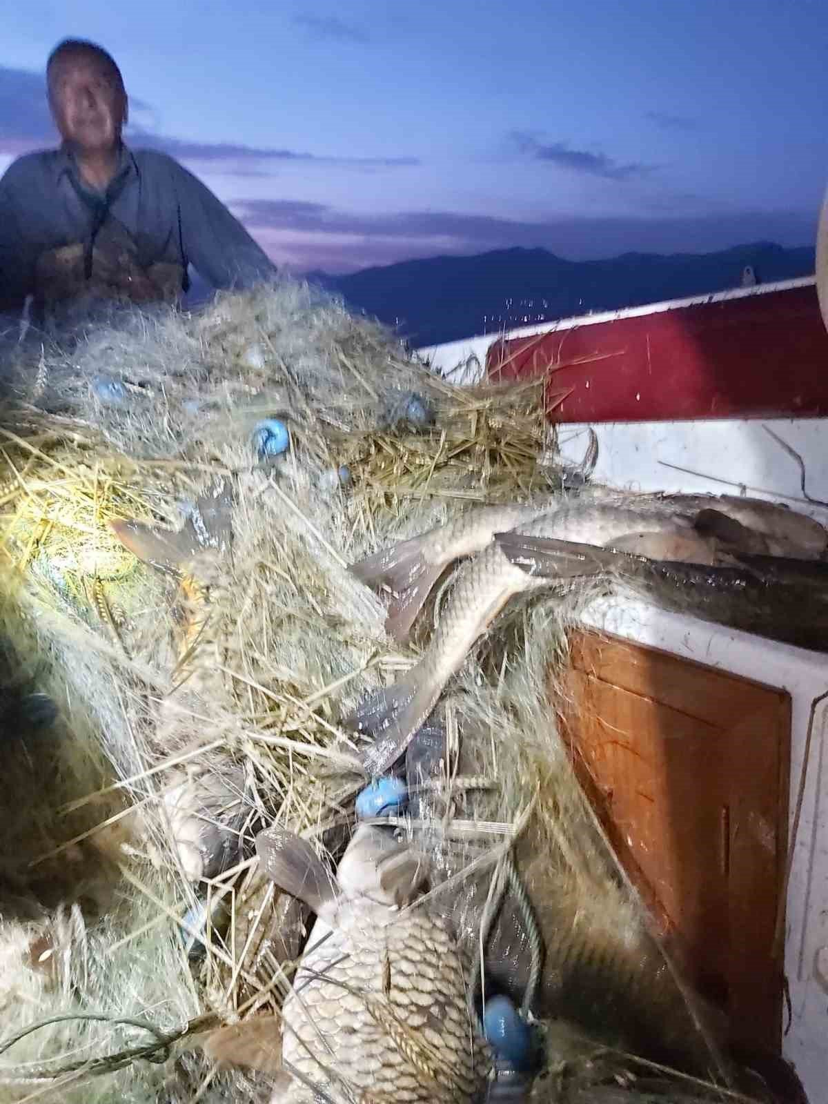 Elazığ’da ilk 6 ayda, 10 ton kaçak balık ele geçirildi