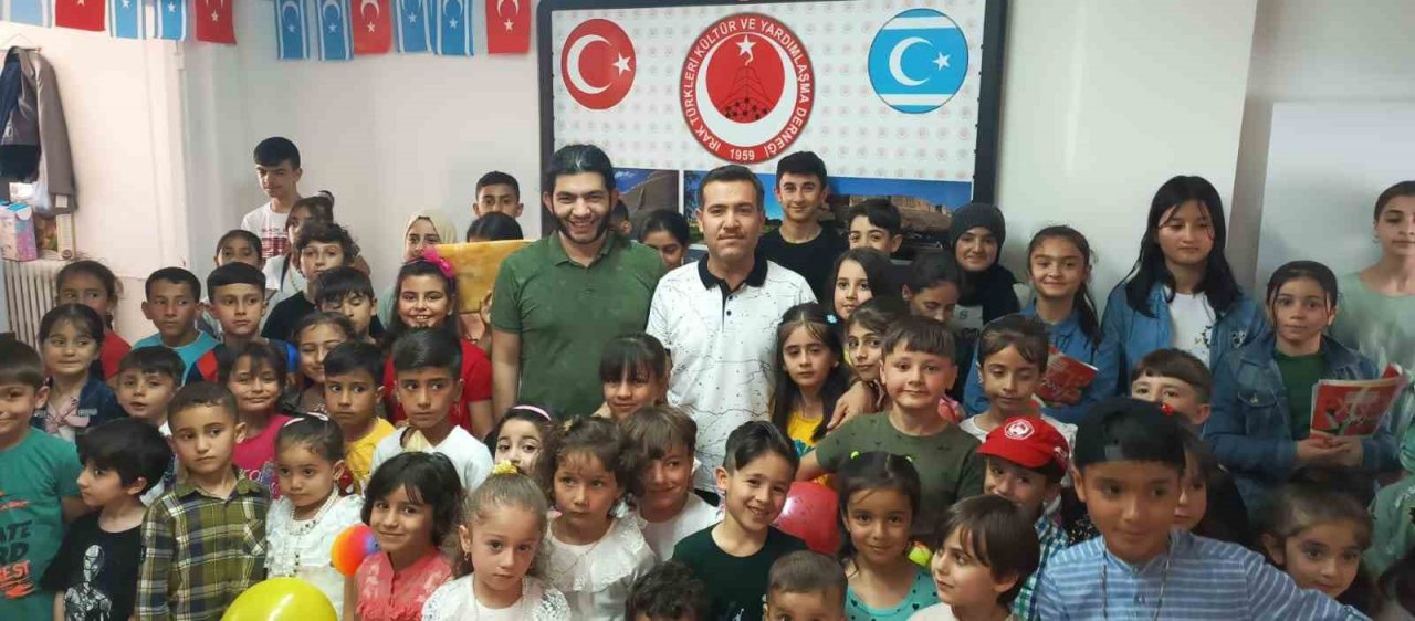 Eskişehir’de yaşayan Irak’lı Türkmen çocuklar gönüllerince eğlendiler