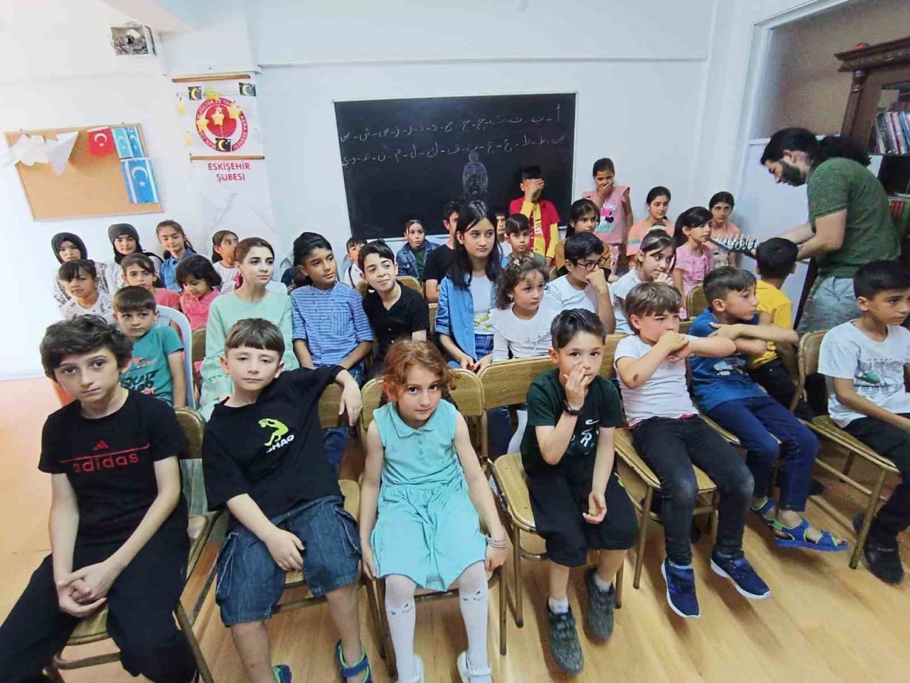 Eskişehir’de yaşayan Irak’lı Türkmen çocuklar gönüllerince eğlendiler