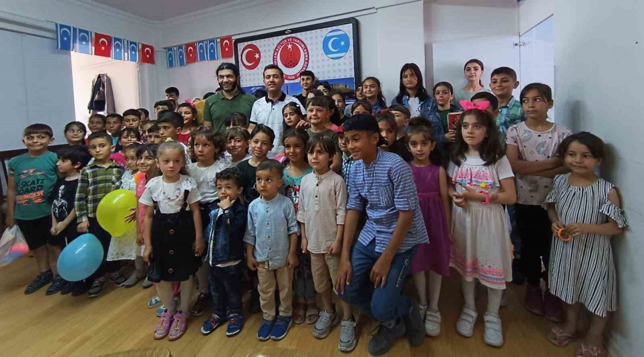 Eskişehir’de yaşayan Irak’lı Türkmen çocuklar gönüllerince eğlendiler