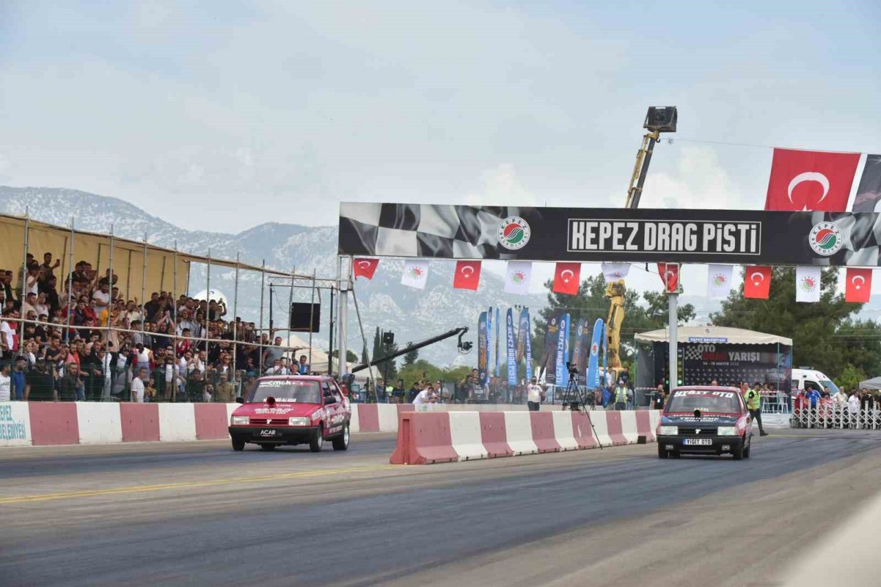 Kepez’de Otodrag heyecanı