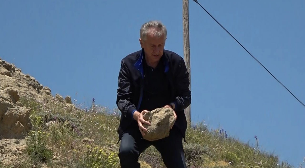 Muş’ta 20 milyon yıllık deniz canlıları fosili bulundu