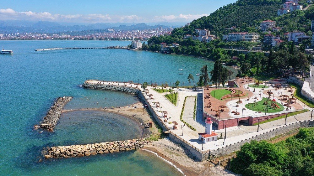 Ordu sahili nefes aldı: Gökdelenlerin yeri park oldu