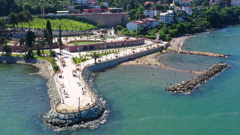 Ordu sahili nefes aldı: Gökdelenlerin yeri park oldu