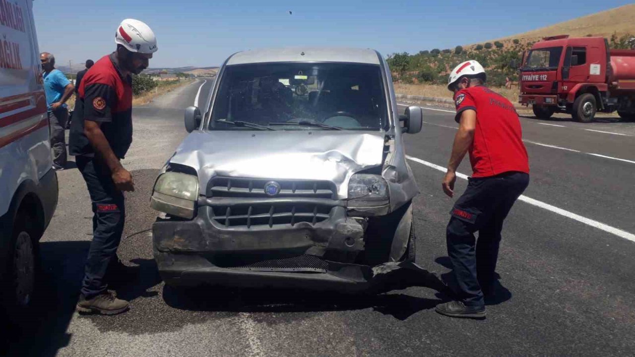 Şanlıurfa’da trafik kazası: 1 yaralı